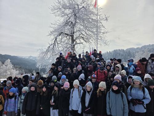 IX RAJD ŚLADAMI PARTYZANTÓW NA PRZYSŁOP