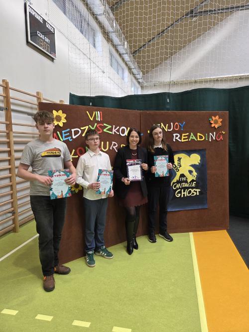 MIEDZYSZKOLNY KONKURS CZYTELNICZY 