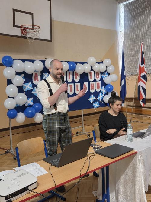 SPOTKANIE Z ALANEM CURRIE I KATARZYNĄ KMIOTEK