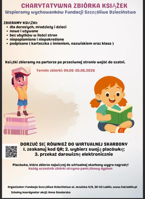 Ogolnopolska akcja zbiórki książek