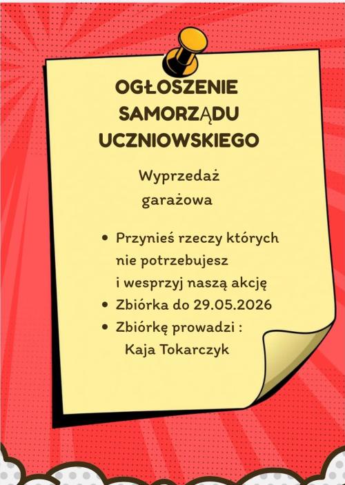 WYPRZEDAŻ GARAŻOWA