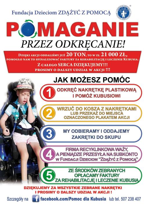POMAGANIE PRZEZ ODKRĘCANIE